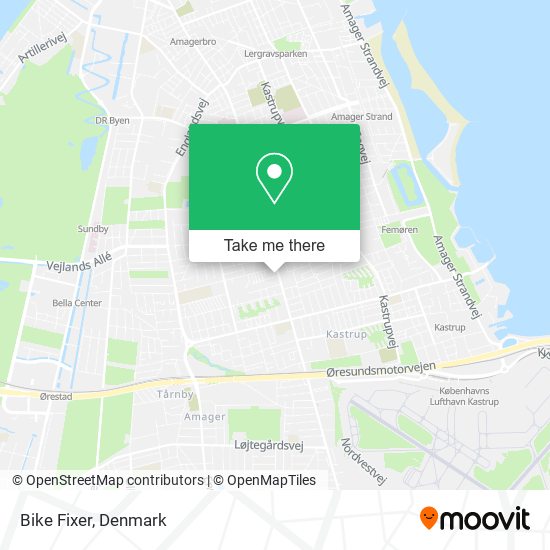 Bike Fixer map