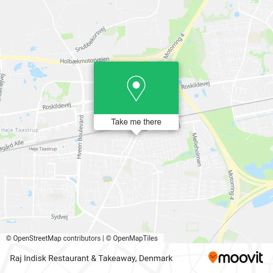 Raj Indisk Restaurant & Takeaway map