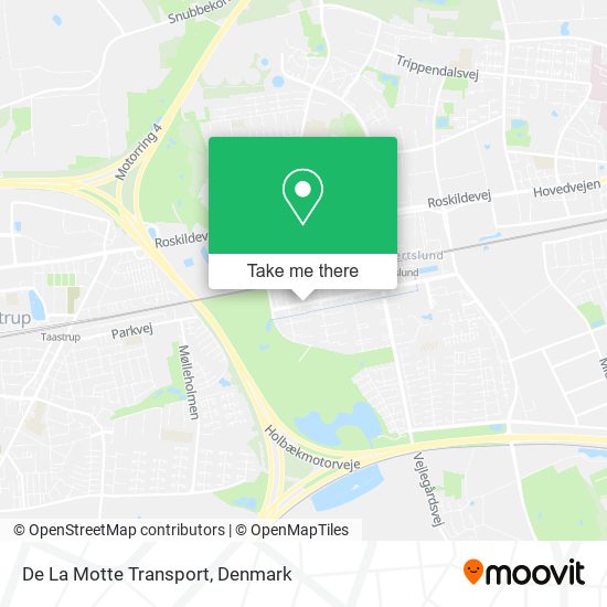 De La Motte Transport map