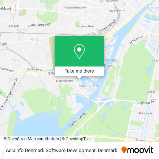 Asiainfo Denmark Software Development map