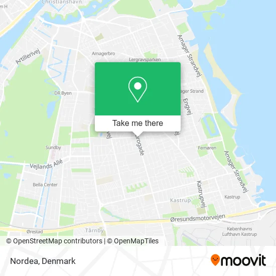 Nordea map