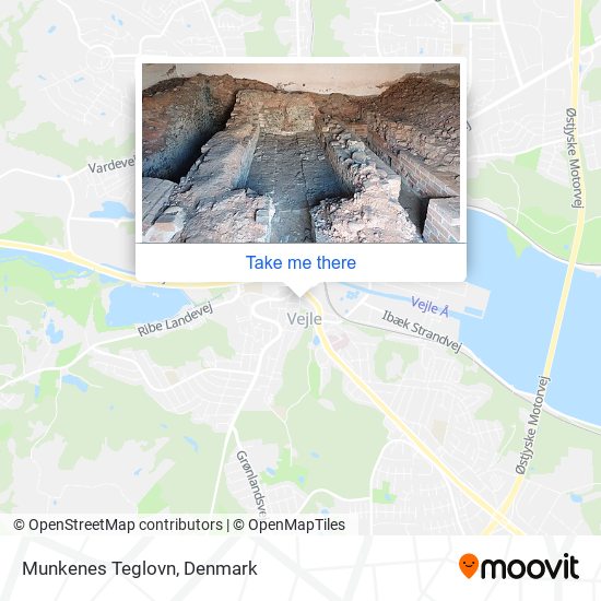 Munkenes Teglovn map