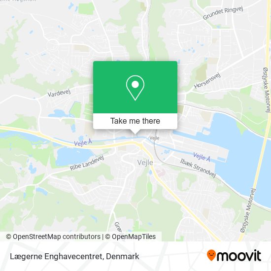 Lægerne Enghavecentret map