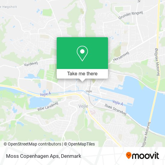 Moss Copenhagen Aps map