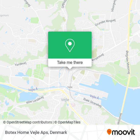 Botex Home Vejle Aps map
