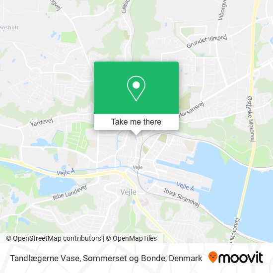 Tandlægerne Vase, Sommerset og Bonde map