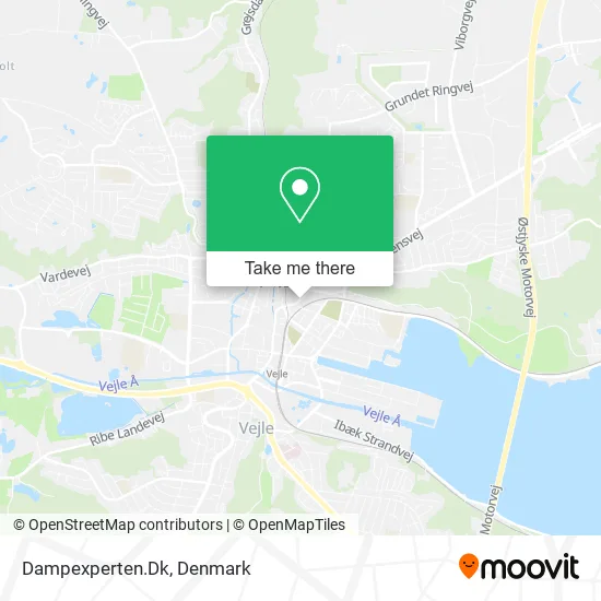 Dampexperten.Dk map