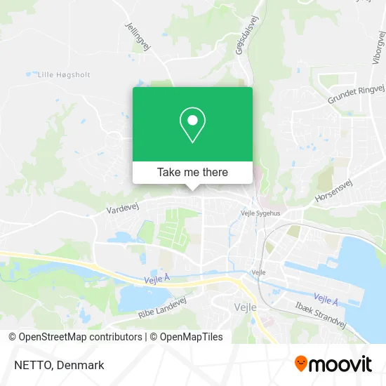 NETTO map