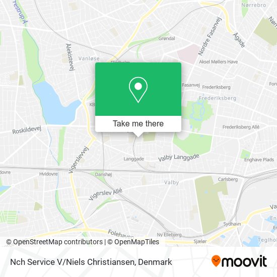 Nch Service V / Niels Christiansen map