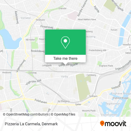 Pizzeria La Carmela map