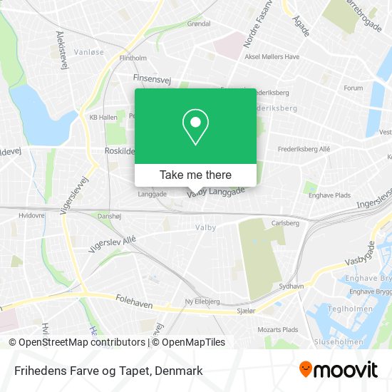 Frihedens Farve og Tapet map