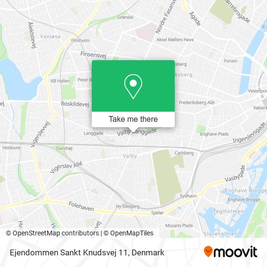 Ejendommen Sankt Knudsvej 11 map