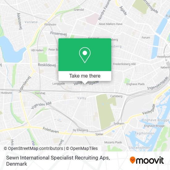 Sewn International Specialist Recruiting Aps map