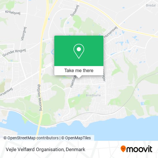 Vejle Velfærd Organisation map