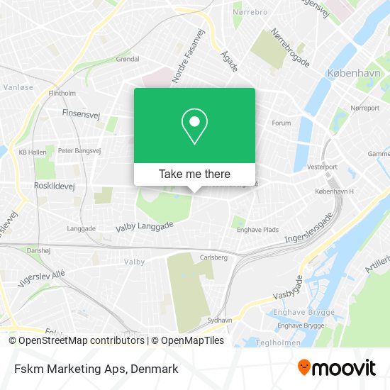 Fskm Marketing Aps map