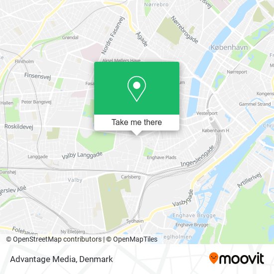 Advantage Media map