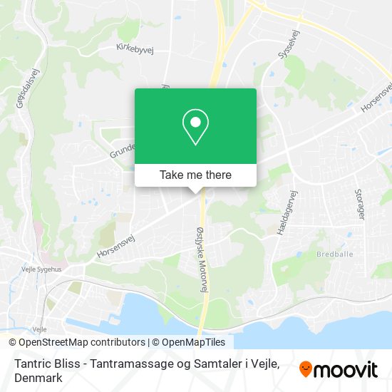 Tantric Bliss - Tantramassage og Samtaler i Vejle map