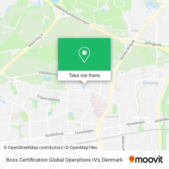 Boss Certification Global Operations IVs map