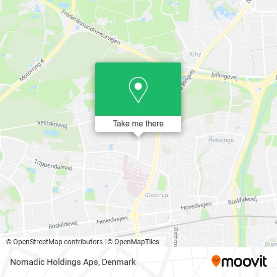 Nomadic Holdings Aps map