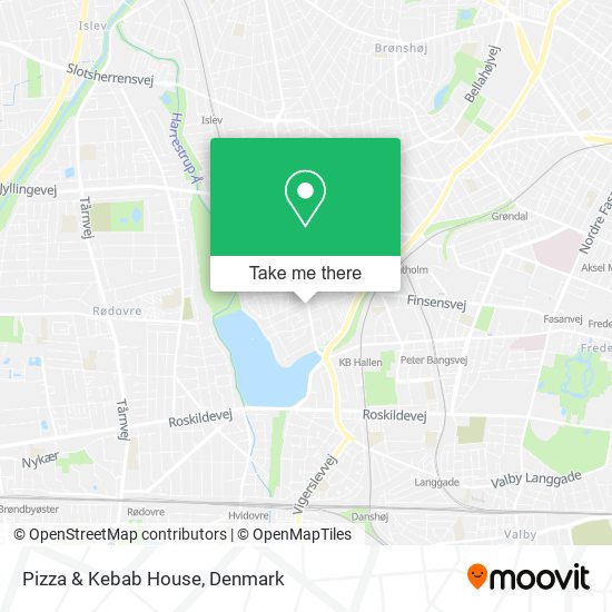 Pizza & Kebab House map