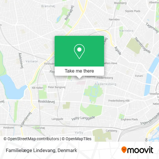 Familielæge Lindevang map