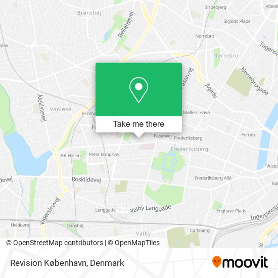 Revision København map