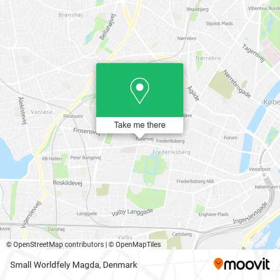 Small Worldfely Magda map