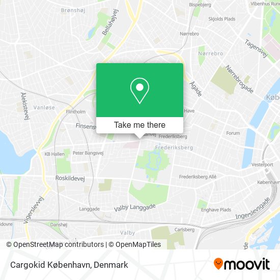 Cargokid København map