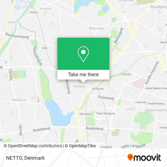 NETTO map