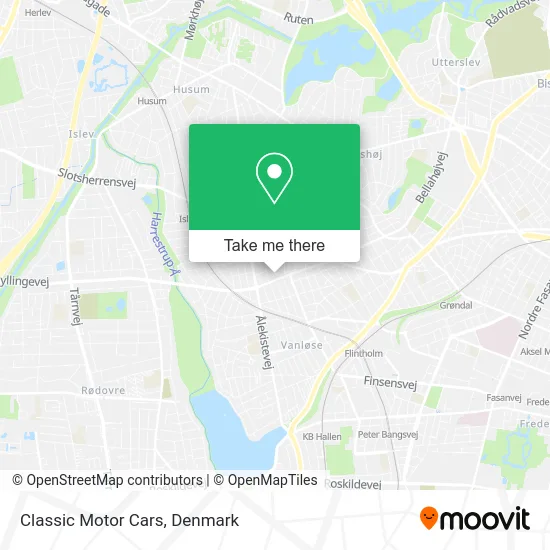 Classic Motor Cars map