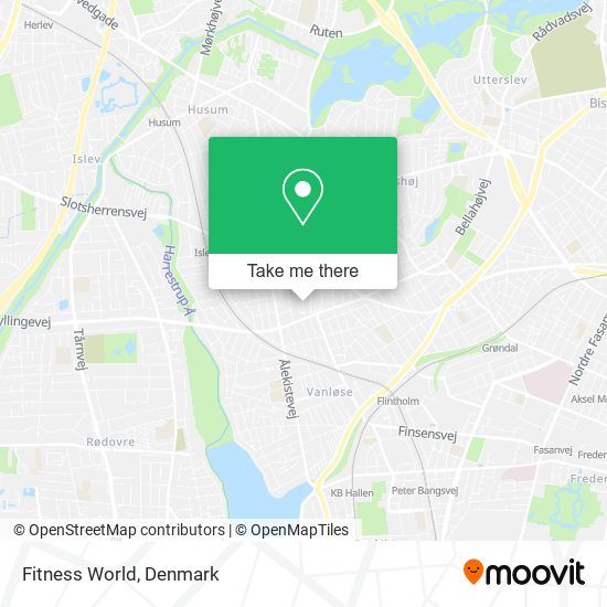 Fitness World map