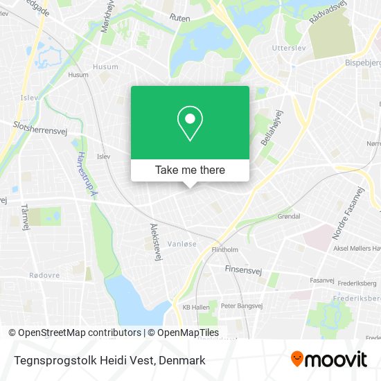Tegnsprogstolk Heidi Vest map