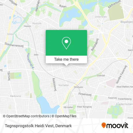 Tegnsprogstolk Heidi Vest map