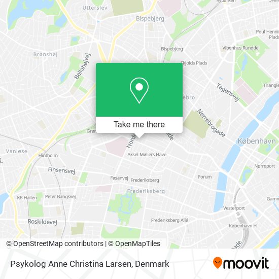 Psykolog Anne Christina Larsen map