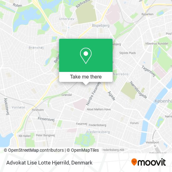 Advokat Lise Lotte Hjerrild map