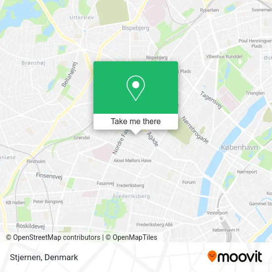 Stjernen map