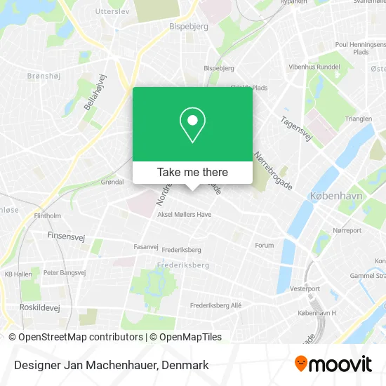 Designer Jan Machenhauer map