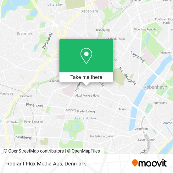 Radiant Flux Media Aps map