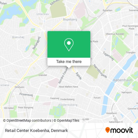 Retail Center Koebenha map
