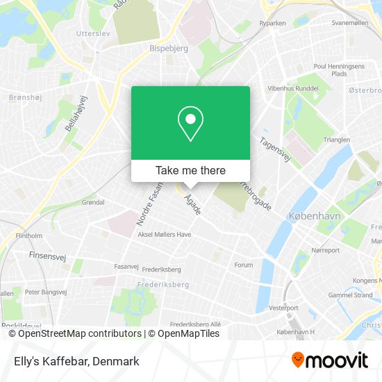 Elly's Kaffebar map