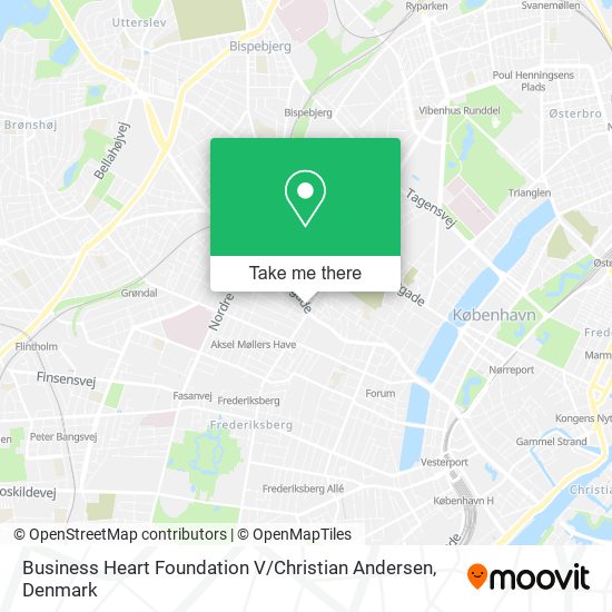 Business Heart Foundation V / Christian Andersen map