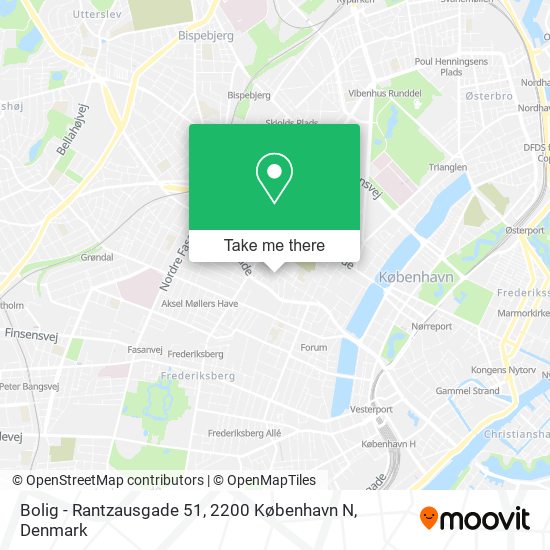 Bolig - Rantzausgade 51, 2200 København N map