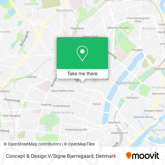 Concept & Design V / Signe Bjerregaard map
