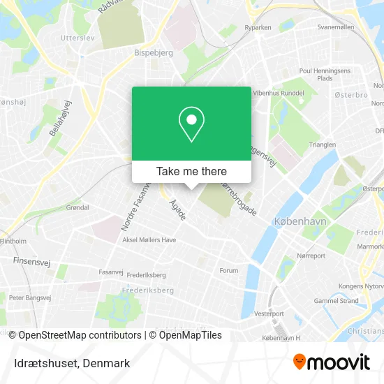 Idrætshuset map