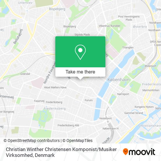 Christian Winther Christensen Komponist / Musiker Virksomhed map