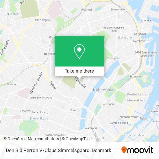 Den Blå Perron V / Claus Simmelsgaard map
