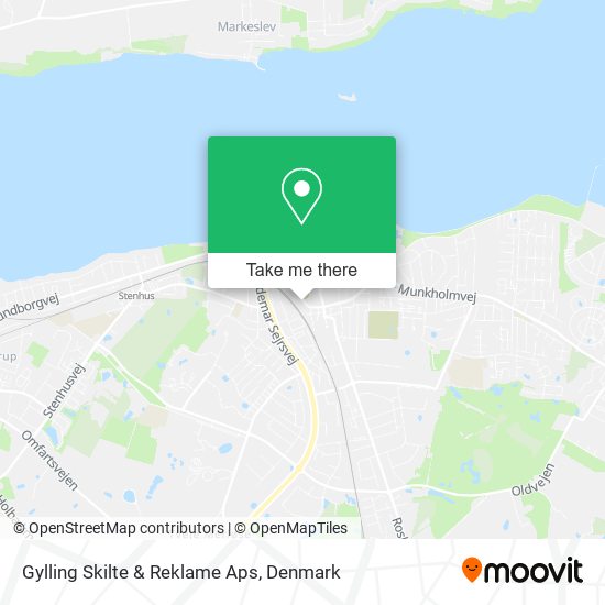 Gylling Skilte & Reklame Aps map