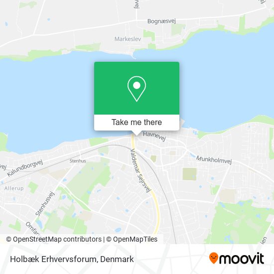 Holbæk Erhvervsforum map