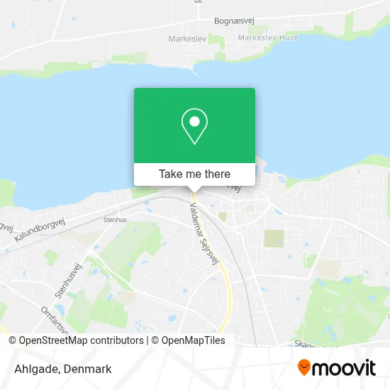 Ahlgade map