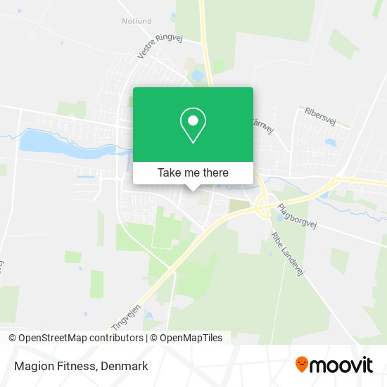 Magion Fitness map